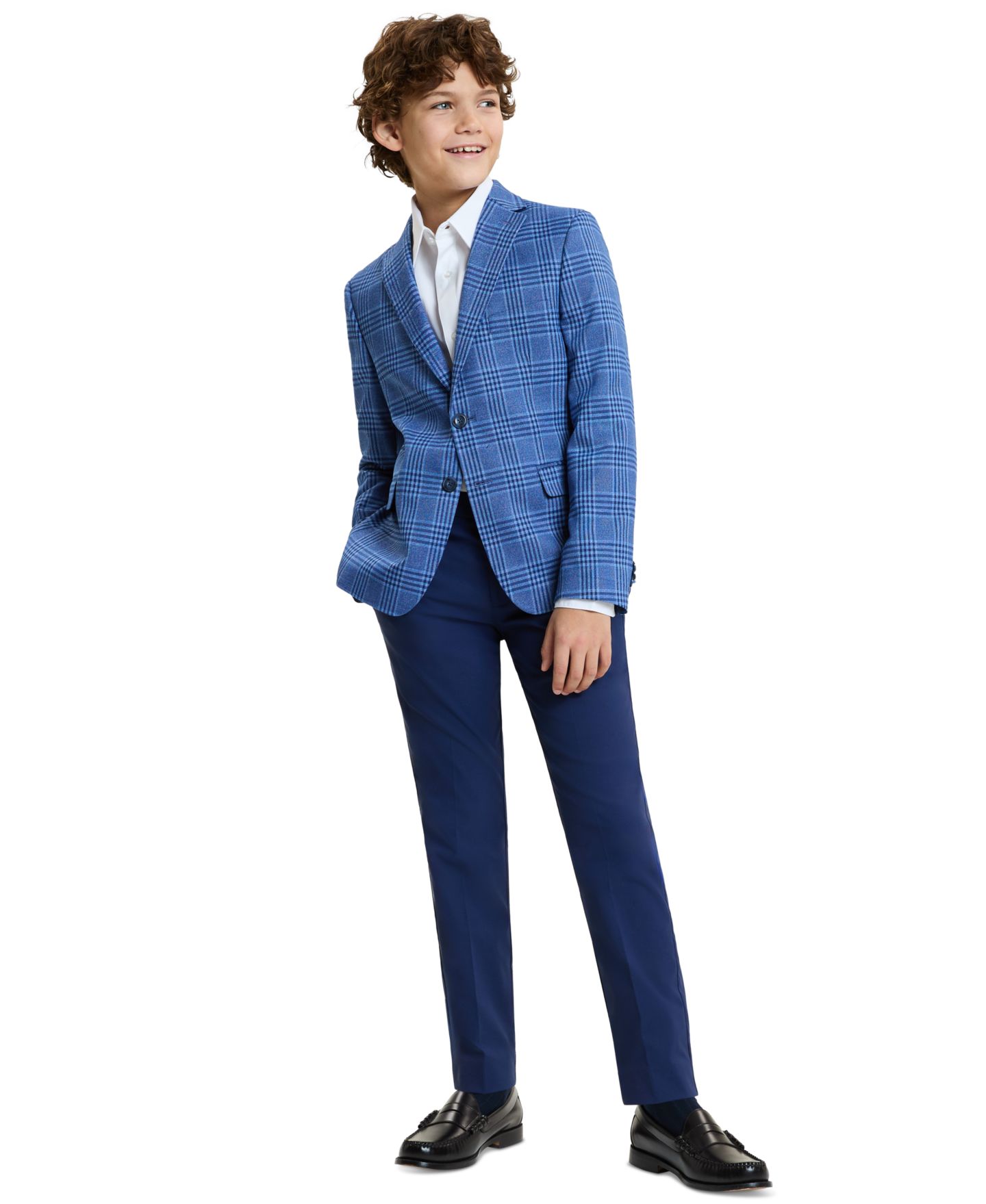 Куртка Michael Kors Long-Sleeve Jacket для мальчиков, цвет: Средний синий — фото 2