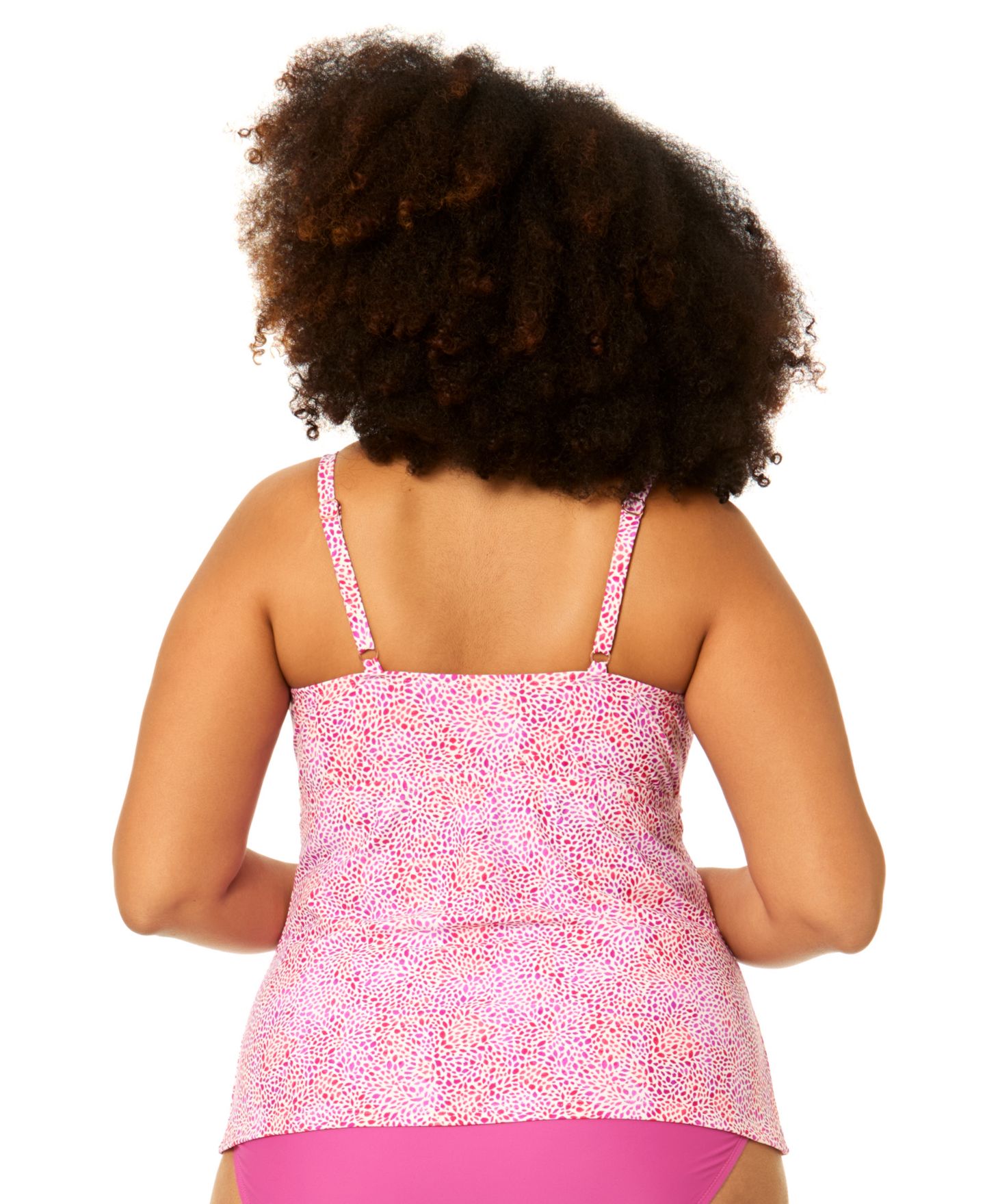 Верх бикини Tankini, на косточках — Raisins Curve, цвет: Пурпурный — фото 6