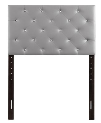 Stylish Casual Twin Headboard in 41-53H x 63W inch for Bedroom