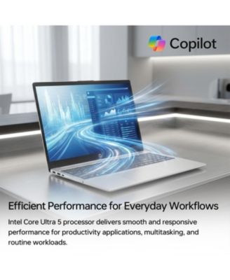 Essential 15.6" Traditional Laptop Intel Core Ultra 5 32GB RAM Intel Graphics 2TB SSD Storage Windows 11 Pro 60Hz