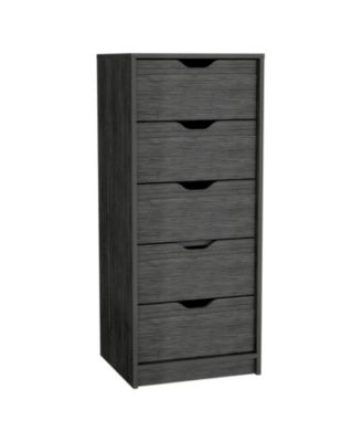 Modern 4 Drawer Dresser Particleboard Cabinet Waterproof for Bedroom Entryway Bathroom