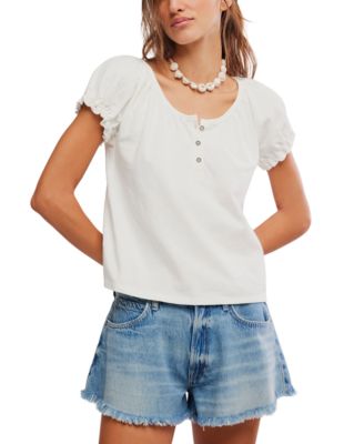 Women's Issa Short-Sleeve Scoop Neck Top