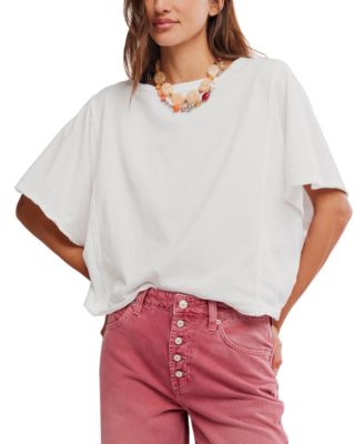 Women's Dolman-Sleeve Boxy Fit T-Shirt