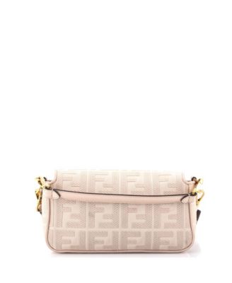 Medium Baguette NM Bag Zucca Embroidered Canvas