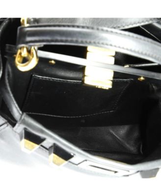 Mini Peekaboo Bag Leather with Studded Detail