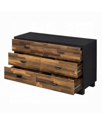 Contemporary 6 Drawer Dresser with English Dovetail Construction