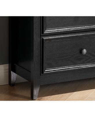 Spacious 7 Drawer Dresser Modern Cabinet with Wide Slides for Living Room Bedroom Organization
