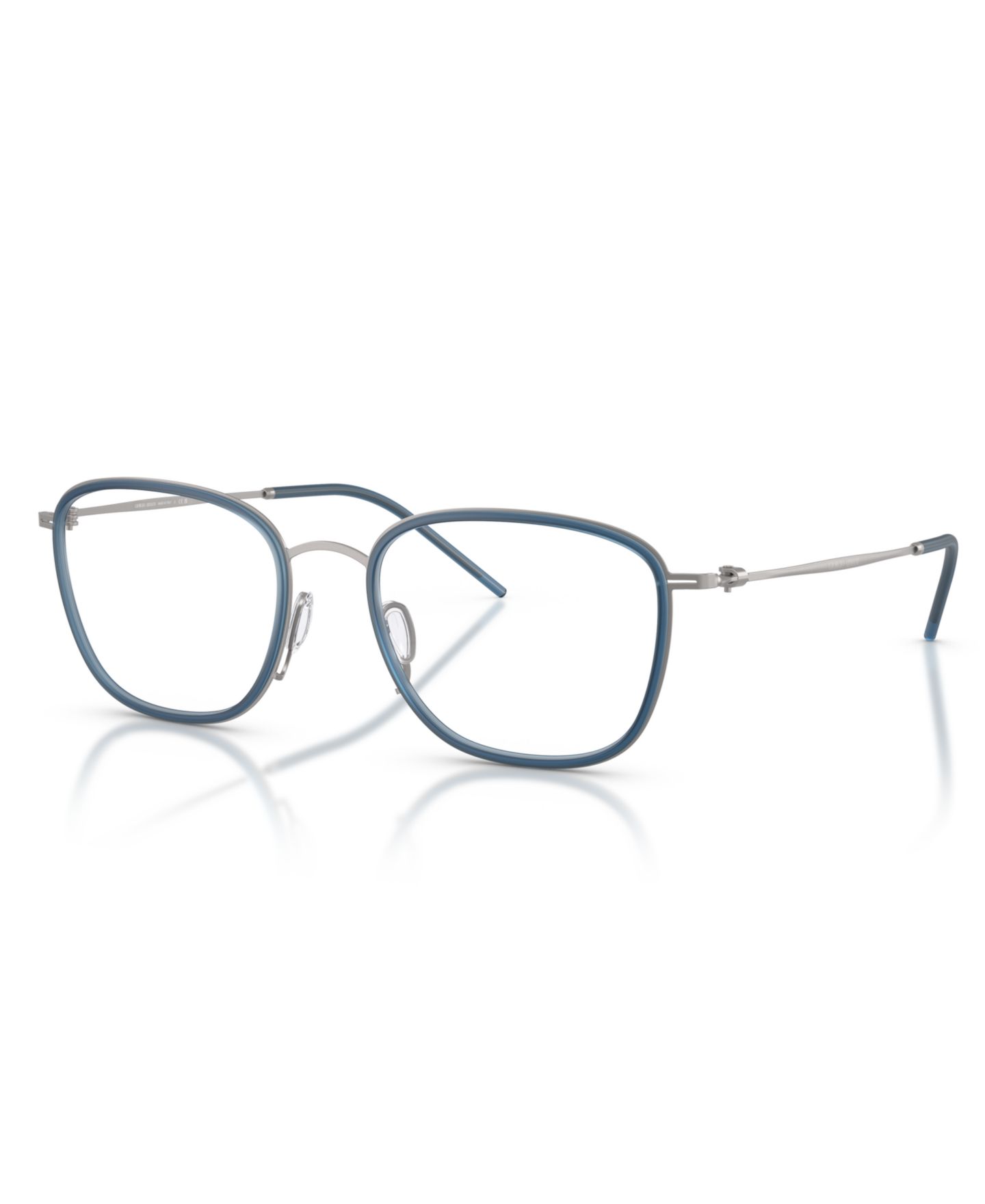 Мужские очки Giorgio Armani Man Pillow Metal AR5154 Eyeglasses, цвет: Графитовый — фото 1