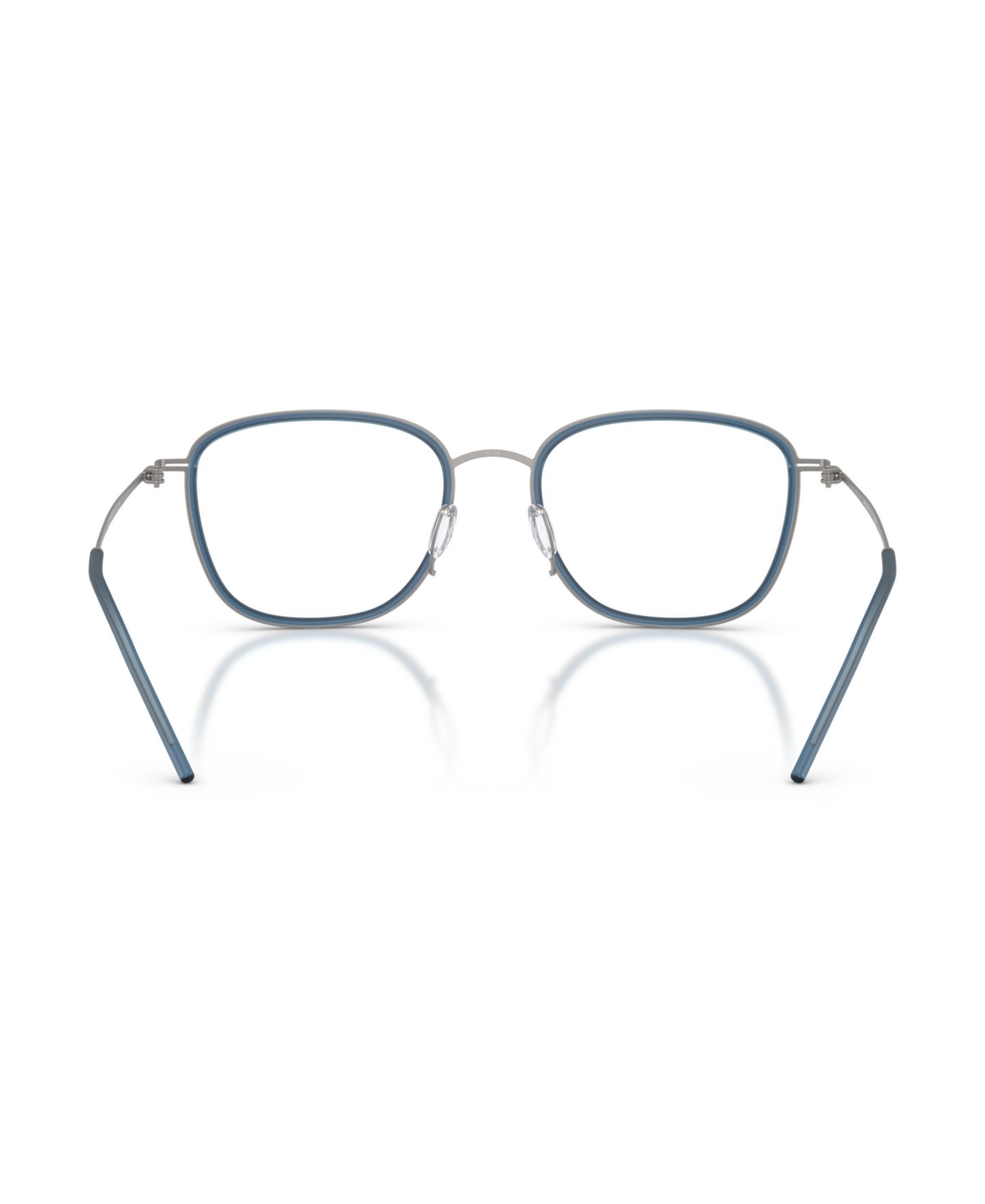 Мужские очки Giorgio Armani Man Pillow Metal AR5154 Eyeglasses, цвет: Графитовый — фото 3