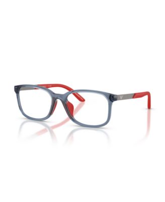 Kids Men's Square Eyeglasses, EK3008U