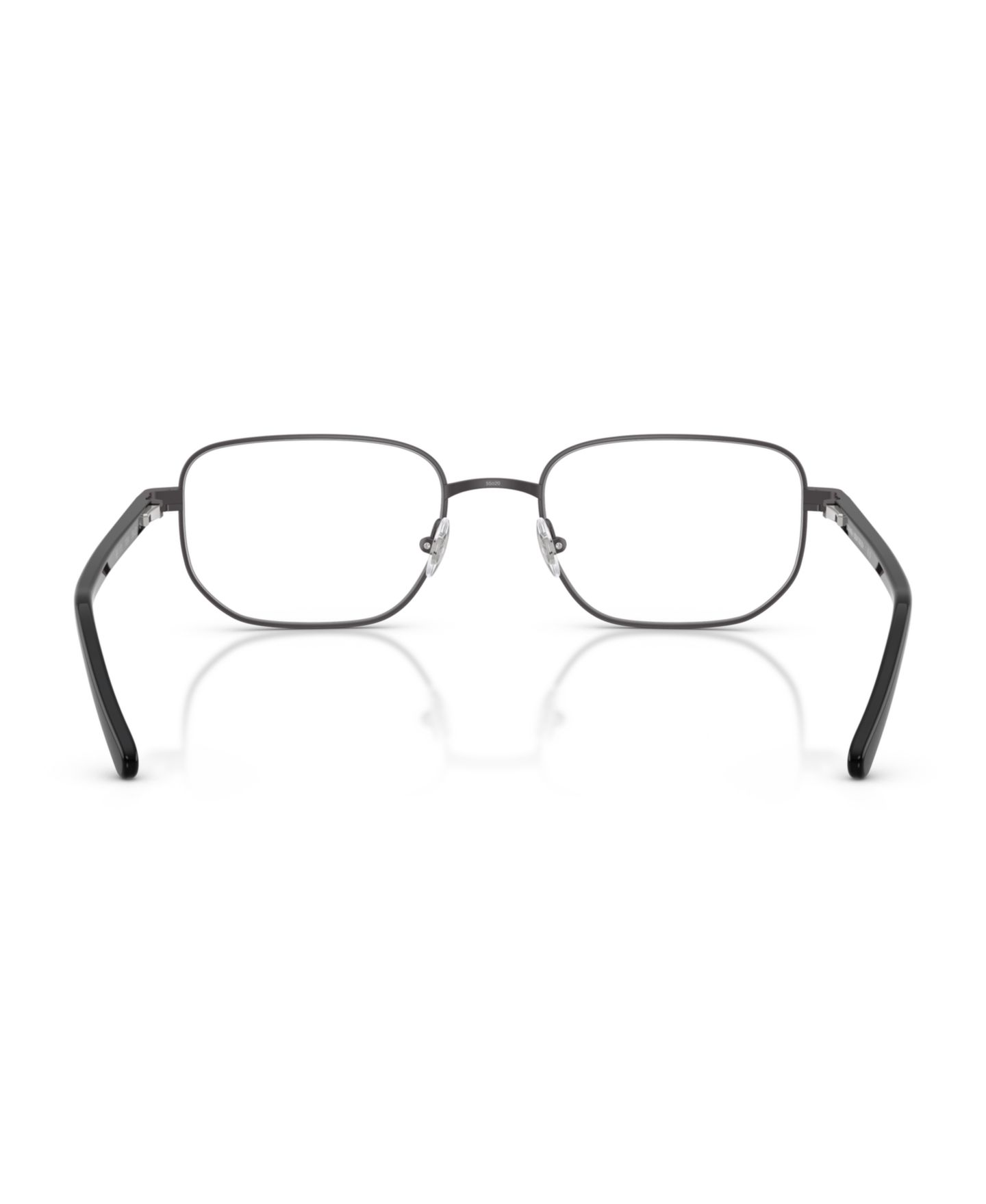 Мужские очки Brooks Brothers Man Oval Metal BB1123 Eyeglasses, цвет: Графитовый — фото 2