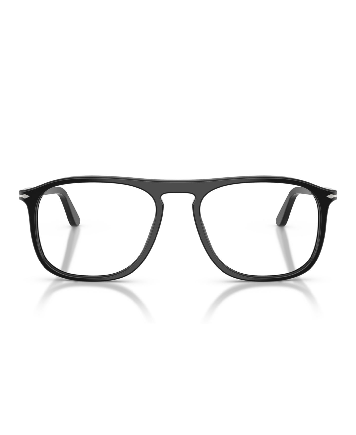 Очки Persol Unisex Square Plastic PO3392V Eyeglasses, цвет: Чёрный — фото 2