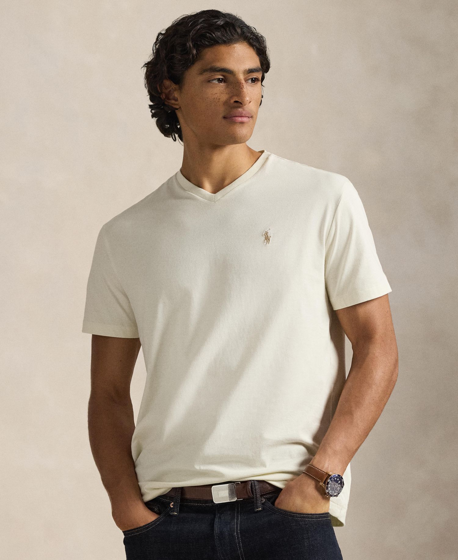 Men's Classic-Fit V-Neck T-Shirt