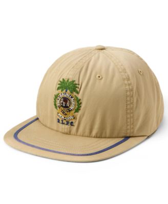 Men's Crest-Embroidered Twill Ball Cap