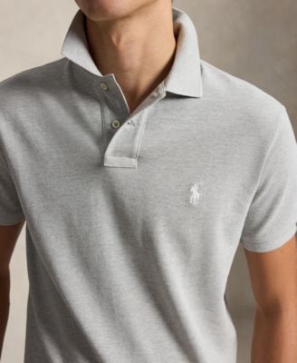 Men's Custom Slim-Fit  Mesh Polo Shirt