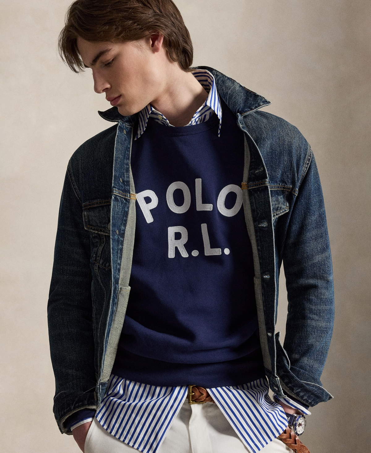 Polo Ralph Lauren Men's Classic-Fit Crewneck Sweatshirt