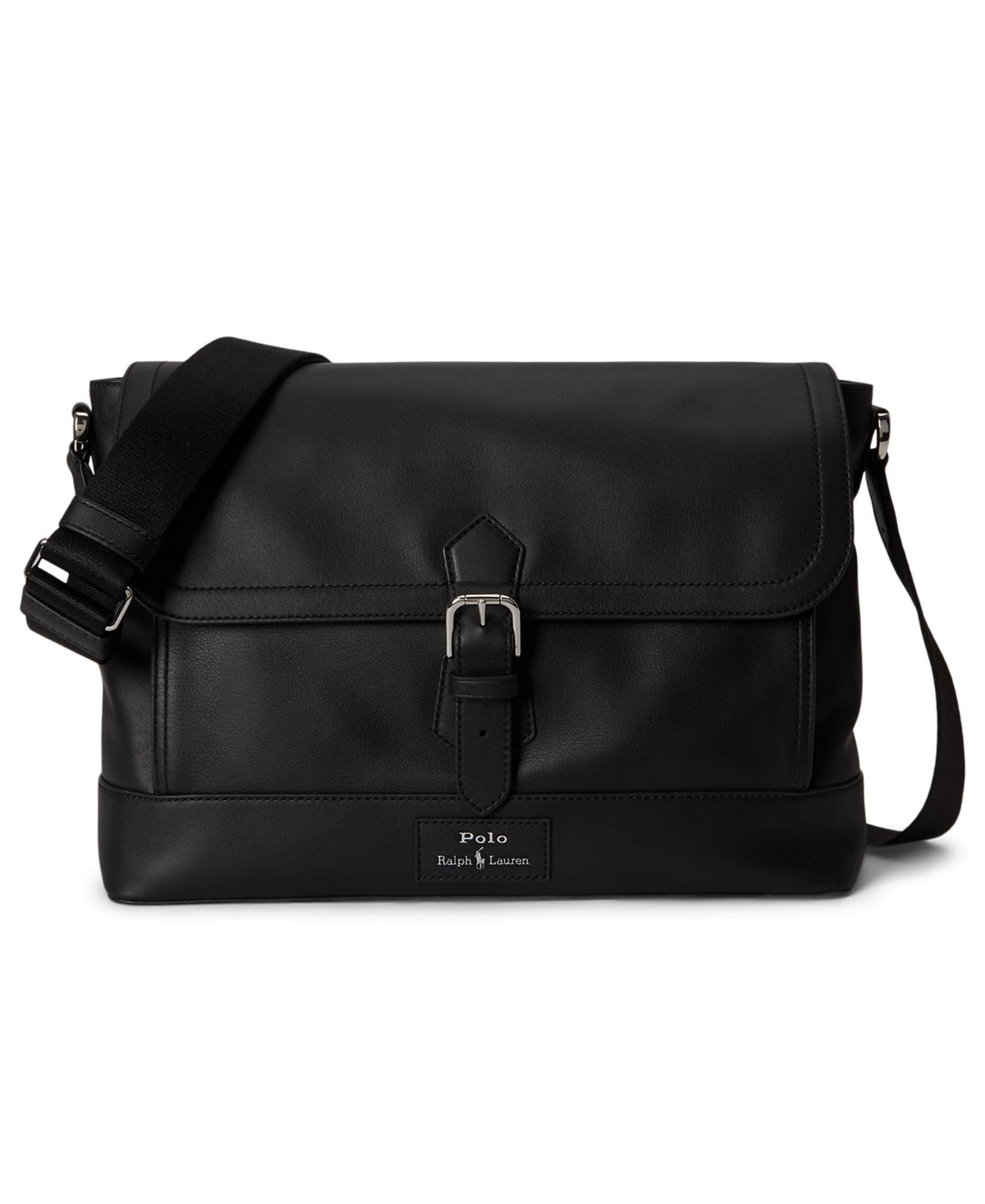 Мужские сумки Polo Ralph Lauren Men's Shoulder Strap Leather Bag — фото 1