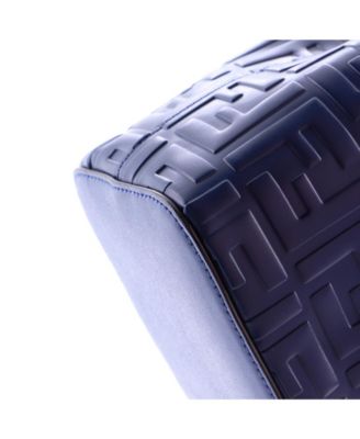 Mini Mon Tresor Bucket Bag Zucca Embossed Leather