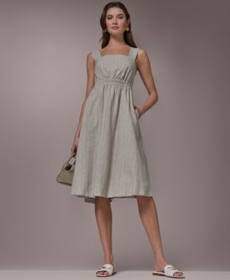 Women's Sleeveless Square Neck Dress