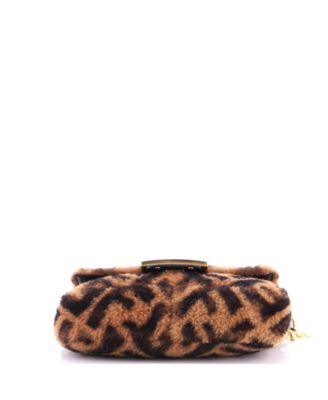 Mini Baguette NM Bag Zucca Shearling