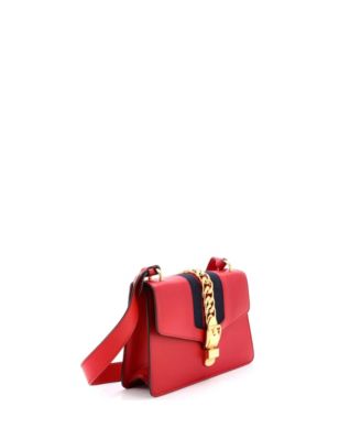 Small Sylvie Shoulder Bag Leather