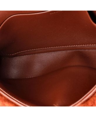 Small Triomphe Chain Shoulder Bag Shearling