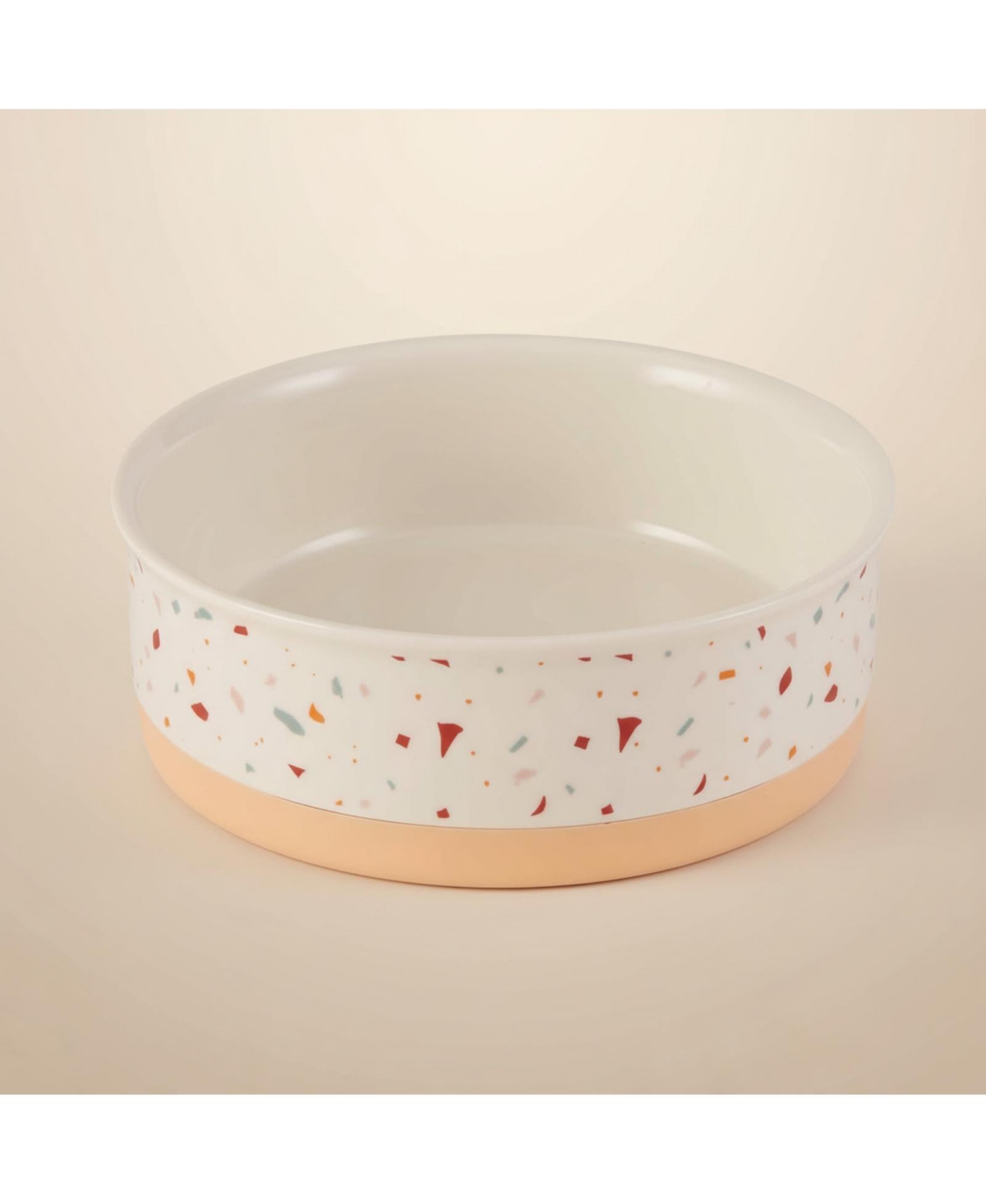 Aronkl Ceramic Pet Bowls Set of 2 Non-Slip Dishwasher Safe for Cats Dogs