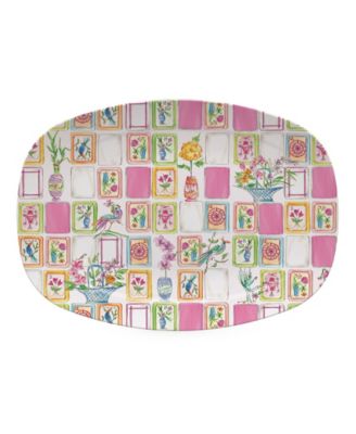 Resin Mahjong 10" Tile Platter