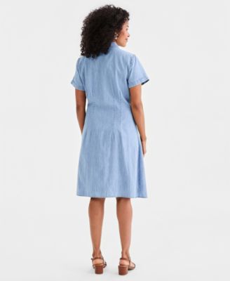 Women's Knee Length Denim Dresses | Macy's
