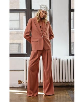 Women's Serena Clay Pinstripe Blazer