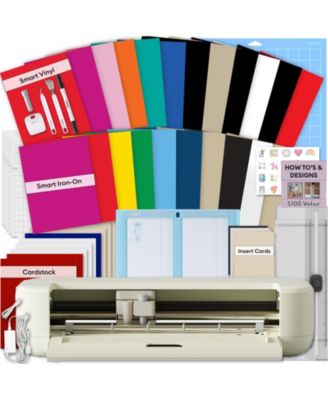 Explore 5 Crafting Machine Bundle with Smart Vinyl, Smart Iron-On Sheets and Digital Design eBook