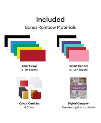 Explore 5 Crafting Machine Bundle with Smart Vinyl, Smart Iron-On, Accessories and Digital Design eBook