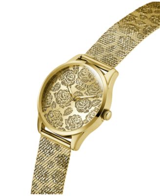 Women's Quartz Gold-Tone Stainless Steel Analog Watch, 36mm