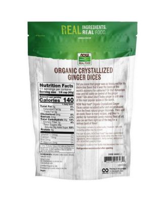 Ginger Dices Crystallized, 1 lb