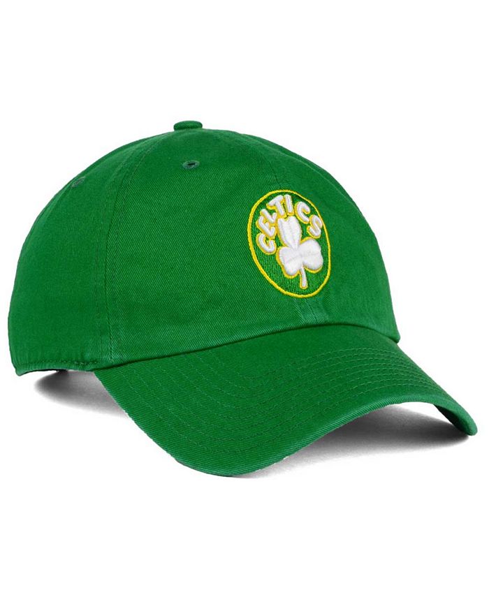 '47 Brand Boston Celtics Hardwood Classics Clean Up Cap - Macy's
