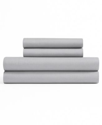 Modern Comfort 144-Thread Count Cotton 4-Pc. Sheet Set, Queen