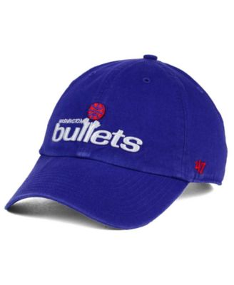 '47 Brand - Washington Bullets Hardwood Classics Clean Up Cap