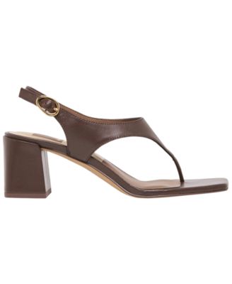 Women's Yves Square Toe Thong Dress Sandals