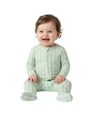 Baby Girls Mint Meadows Bamboo Sleeper