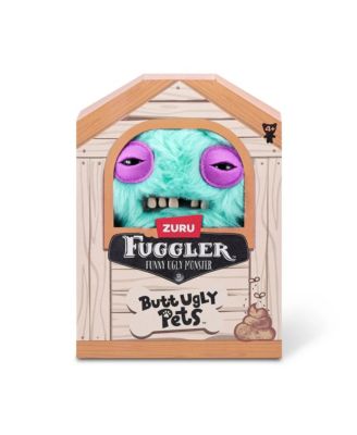 Butt Ugly Pets Yawper Pomeranian Blue Funny Ugly Monster Plush Toy 9 Inch