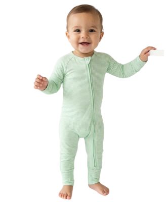 Boys Pear Stripe Bamboo Sleeper