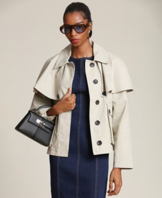 Women's Cropped Cape Jacket