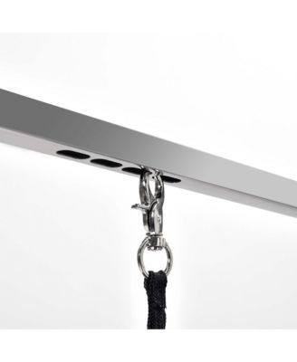 36" Pink Folding Pet Grooming Table with Stainless Steel Frame and Adjustable Arm