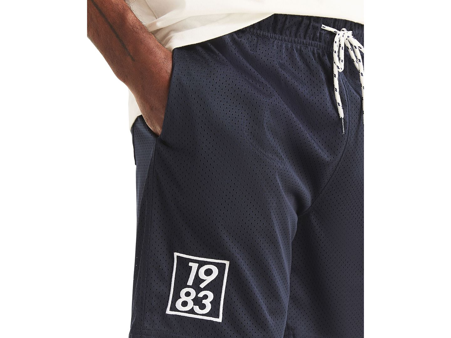 Мужские шорты Nautica Mesh Pull-On, цвет: Тёмно-синий — фото 3