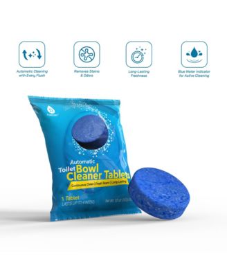 Home Cleaning Power Bundle  Cordless Power Scrubber  Automatic Toilet Bowl Cleaner Tablets