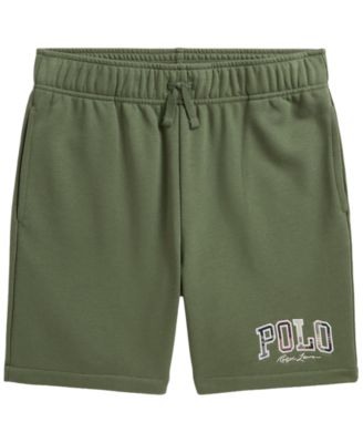 Boys' 8-20 Madras-Logo French Terry Shorts