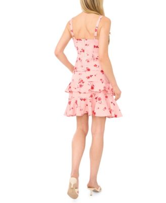 Women's Square Neck Bow-Detail Top