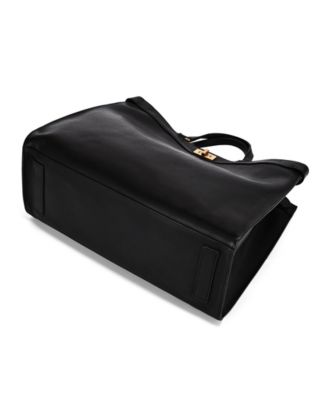 Ixia Jet Set Large Leather Tote Bag