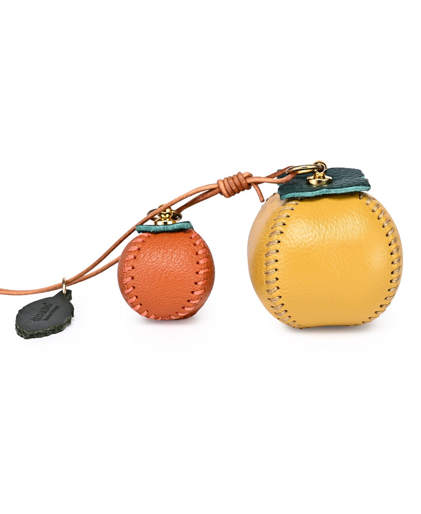 Женская сумка OLD TREND Persi Mini Handcrafted Botanical Fruit Charm, цвет: Золотой жёлтый — фото 1