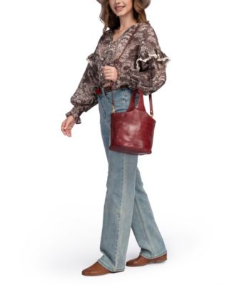 Napa Handcrafted Mini Bucket Handbag